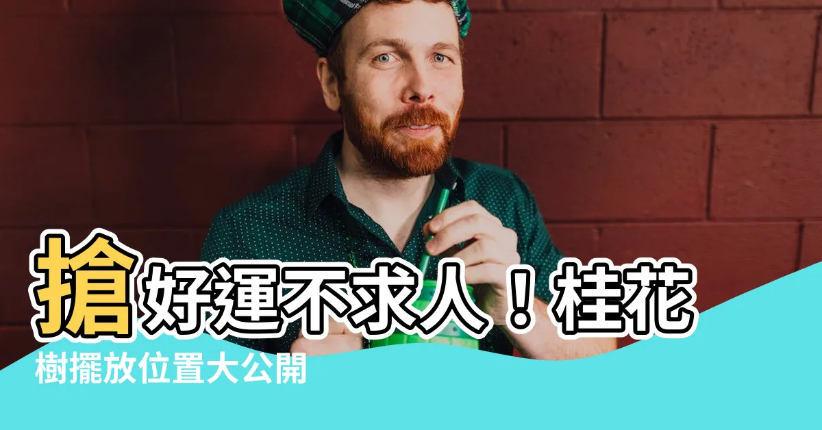 【桂花樹擺放位置】搶好運不求人！桂花樹擺放位置大公開