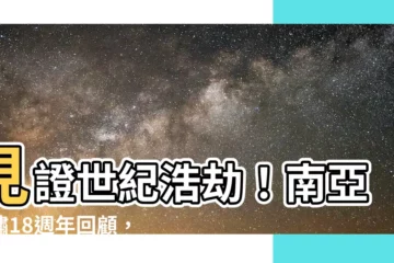 【南亞海嘯】見證世紀浩劫！南亞海嘯18週年回顧，逾30萬生靈消逝