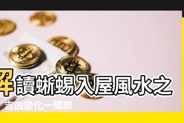 【蜥蜴入屋風水】解讀蜥蜴入屋風水之謎，吉凶變化一觸即發