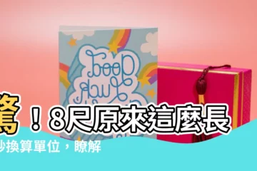 【8尺是多少cm】驚！8尺原來這麼長？秒換算單位，瞭解身長秘辛！