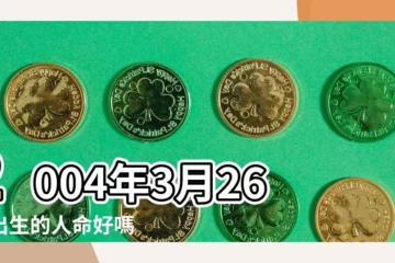【2004年3月26日命運怎麼樣】2004年3月26日出生的人命好嗎 |2004年3月26日出生日期看命運 |2004年3月26日出生時間看命運 |