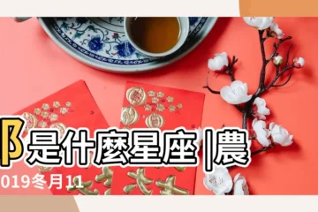 【農曆2019冬月11日是什麼星座】那是什麼星座 |農曆2019冬月11日是什麼星座 |我是陰曆的11月12號的生日 |