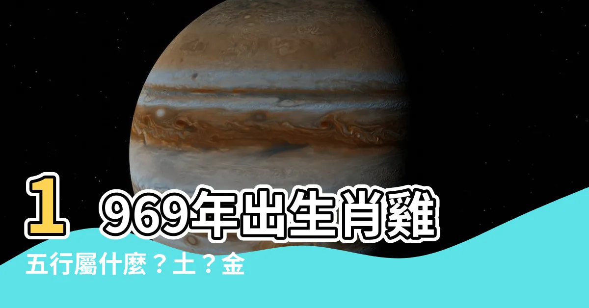 【1969雞五行】1969年出生肖雞五行屬什麼？土？金？命中註定一切？