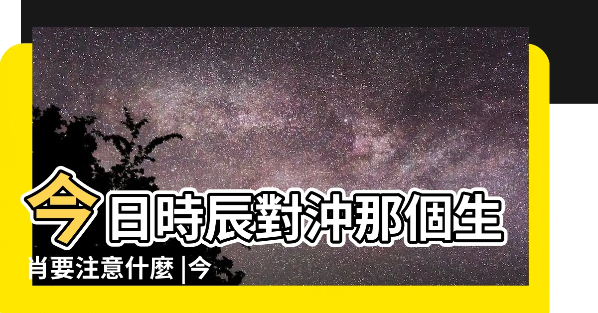 【時沖生肖】今日時辰對沖那個生肖要注意什麼 |今日生肖相沖查詢 |時辰與生肖相沖對照表 |