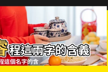 【睿程這個名字好不好】睿程這兩字的含義 |睿程這個名字的含義解析 |睿程名字的含義 |