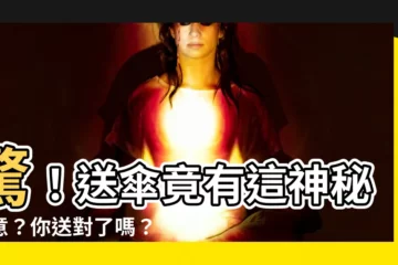 【送雨傘的意思】驚！送傘竟有這神秘含意？你送對了嗎？