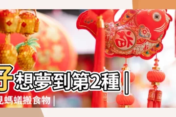 【夢見洗水果的螞蟻】好想夢到第2種 |夢見螞蟻搬食物 |夢見螞蟻爬 |