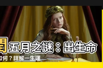 【閏五月出生】閏五月之謎：出生命運如何？詳解一生運勢