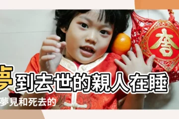 【夢見過世的親人睡覺】夢到去世的親人在睡覺 |夢見和死去的親人睡覺 |夢見和過世的親人睡覺 |