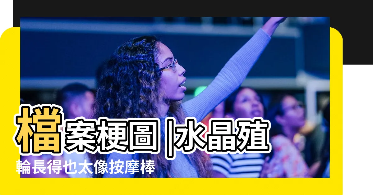 【水晶殖輪】檔案梗圖 |水晶殖輪長得也太像按摩棒了吧 |梗文串VER |