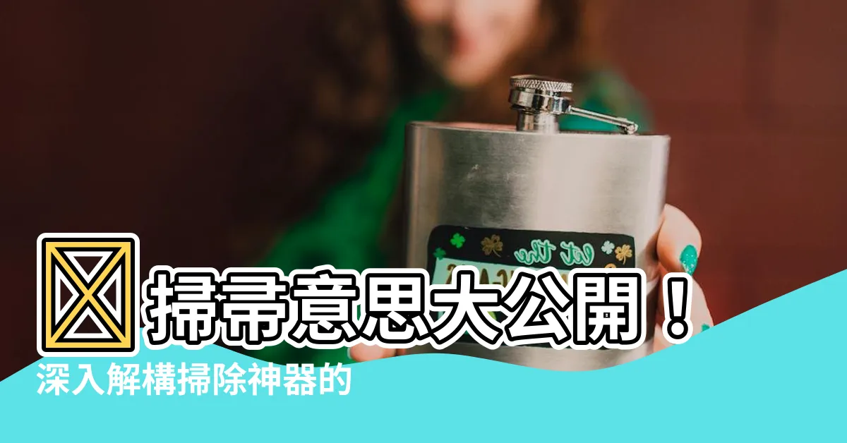 【掃帚意思】🔥掃帚意思大公開！深入解構掃除神器的神奇用途