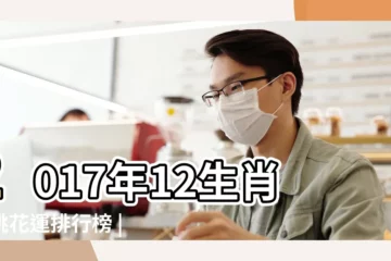 【2017交桃花運的生肖】2017年12生肖的桃花運排行榜 |2017生肖雞年十二生肖運程預測大全總結 |2017丁酉雞年生肖運程 |