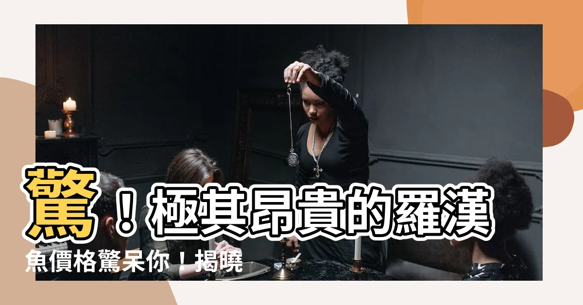 【很貴羅漢魚價格】驚！極其昂貴的羅漢魚價格驚呆你！揭曉罕見品種與開運招財秘法！