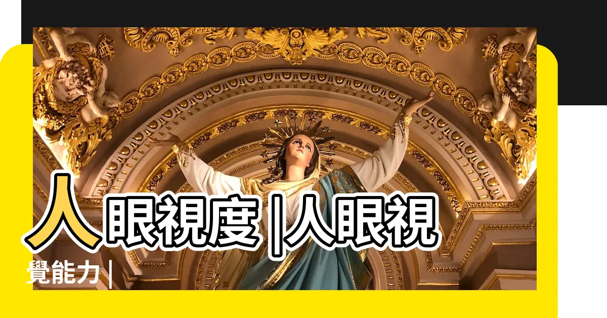 【人 視野 角度】人眼視度 |人眼視覺能力 |