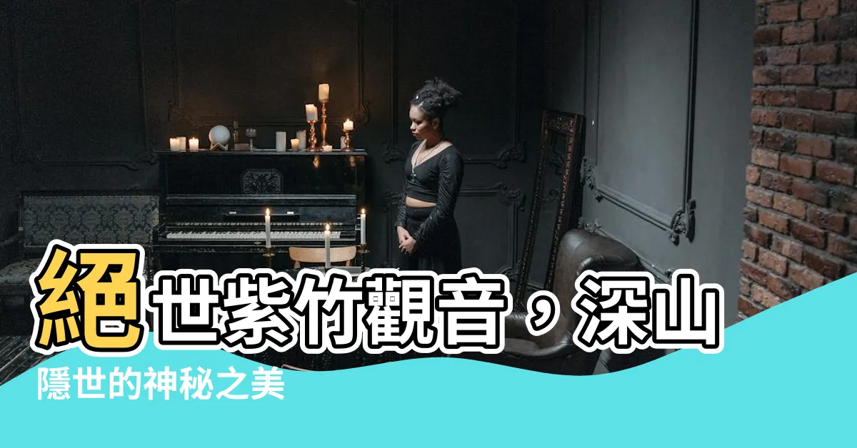 【紫竹觀音】絕世紫竹觀音，深山隱世的神秘之美