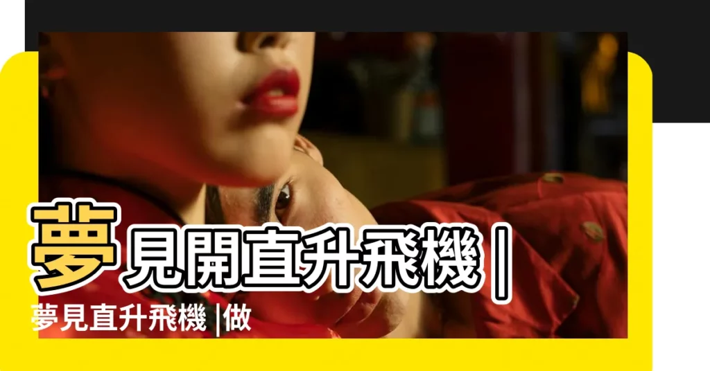 夢見開直升飛機 |夢見直升飛機 |做夢夢見直升飛機好不好 |【夢見直升飛機周公解夢】