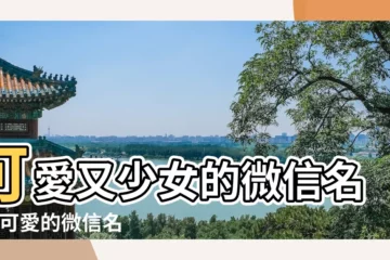 【可愛點的微信名】可愛又少女的微信名字 |可愛的微信名 |皮一點又蠻可愛的網名微信暱稱 |