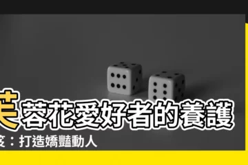 【芙蓉養護】芙蓉花愛好者的養護秘笈：打造嬌豔動人的後花園
