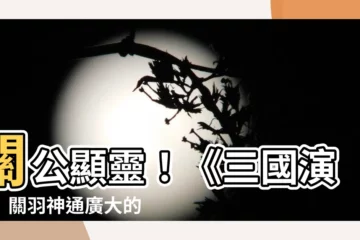 【關羽】關公顯靈！《三國演義》關羽神通廣大的驚人事蹟大公開