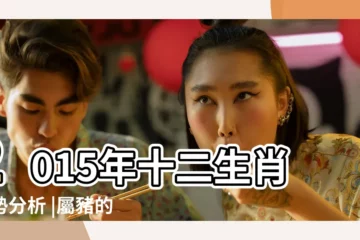 【豬屬怎麼樣2015年】2015年十二生肖運勢分析 |屬豬的人2015年運程 |屬豬的2015年多大了 |