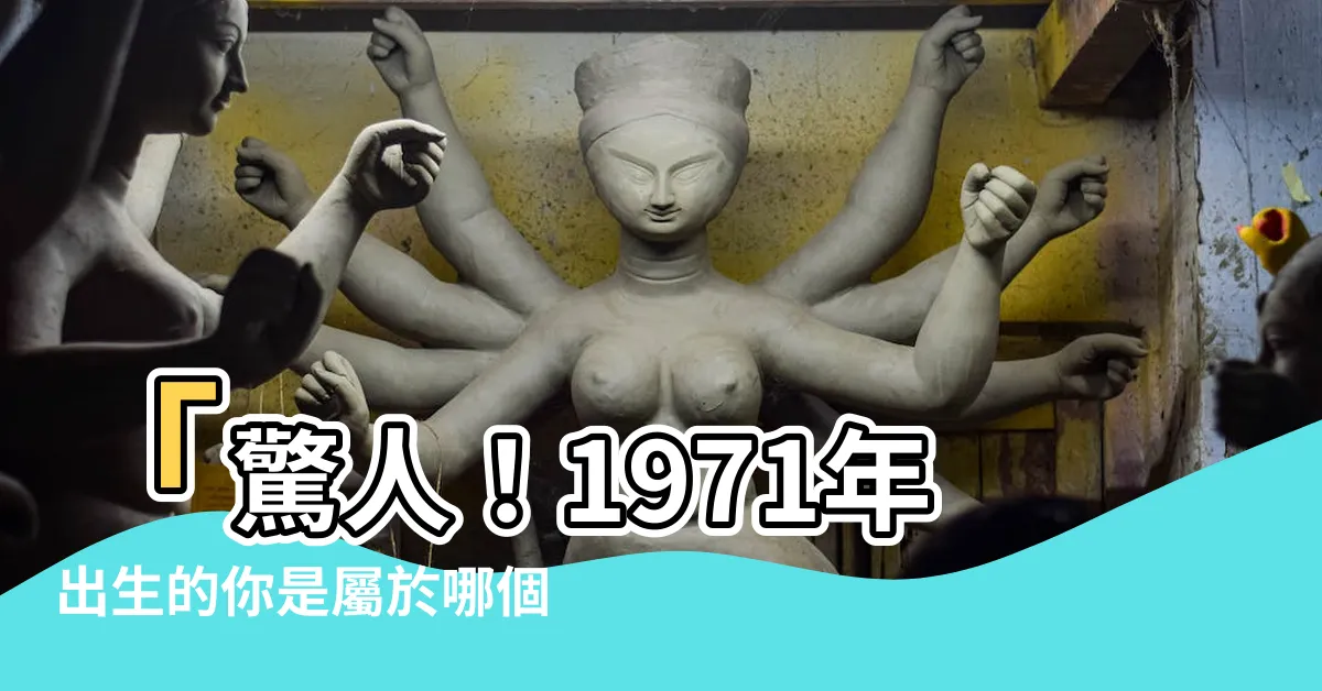 【1971 干支】「驚人！1971年出生的你是屬於哪個干支，驚人紀年大揭密！」