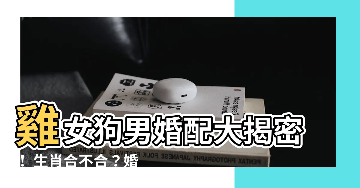 【雞女狗男】雞女狗男婚配大揭密！ 生肖合不合？婚後會幸福嗎？