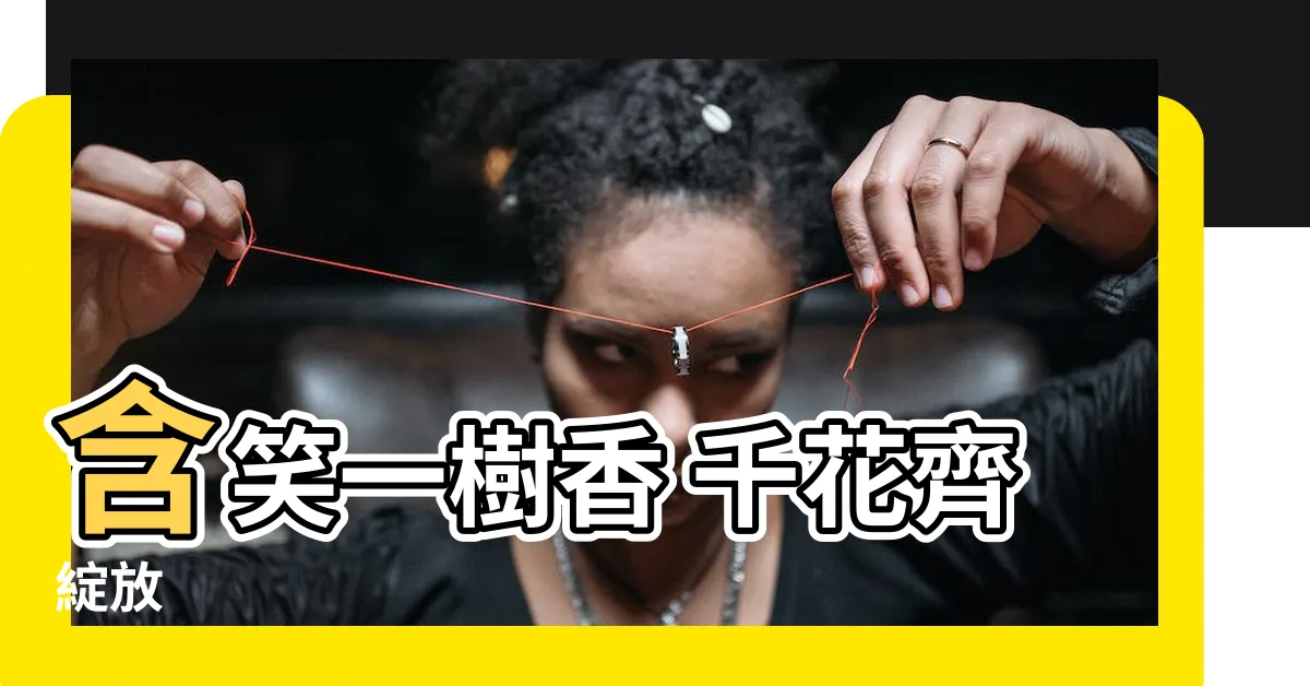 【含笑花樹】含笑一樹香 千花齊綻放