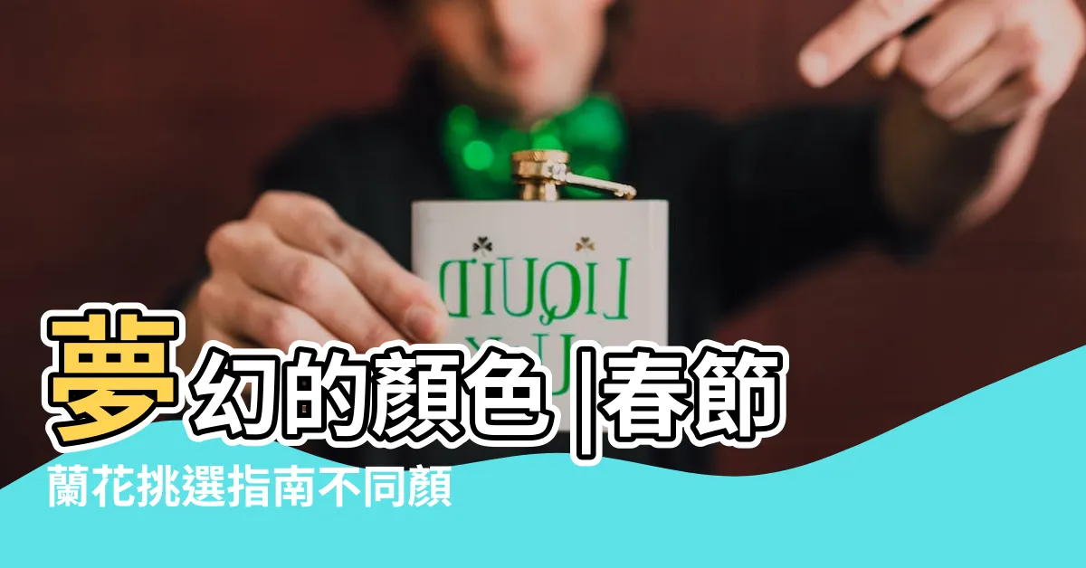 【蘭花顏色】夢幻的顏色 |春節蘭花挑選指南不同顏色的蘭花適合什麼人 |蝴蝶蘭屬 |