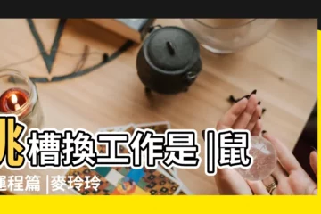 【2021年屬鼠人的運程】跳槽換工作是 |鼠年運程篇 |麥玲玲2021生肖鼠整體運勢 |