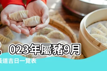 【屬豬這個月那天提車好】2023年屬豬9月份黃道吉日一覽表 |交車吉日 |屬豬2023運勢及運程詳解屬豬人2023年全年運勢每月運程 |