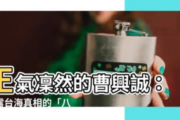 【八不居士】正氣凜然的曹興誠：揭露台海真相的「八不居士」