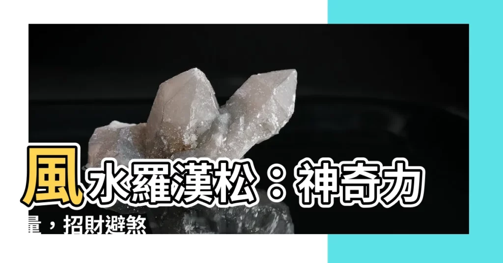 【風水羅漢松】風水羅漢松：神奇力量，招財避煞