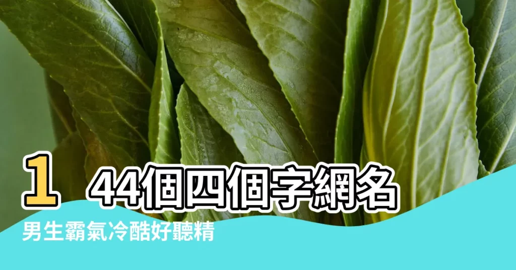 144個四個字網名男生霸氣冷酷好聽精選 |微信網名男生霸氣冷酷一個字 |145個網名男生霸氣冷酷好聽繁體字符號精選 |【冷酷的名字男生網名有字符】