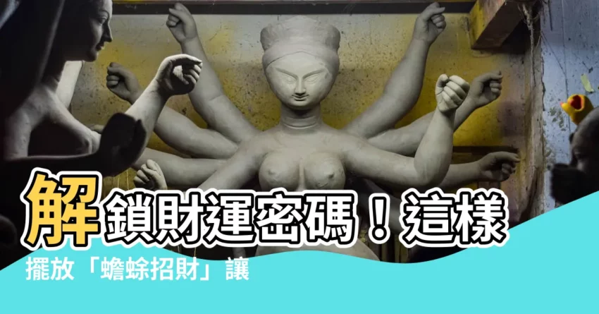 【蟾蜍招財】解鎖財運密碼！這樣擺放「蟾蜍招財」讓你錢兔似錦！
