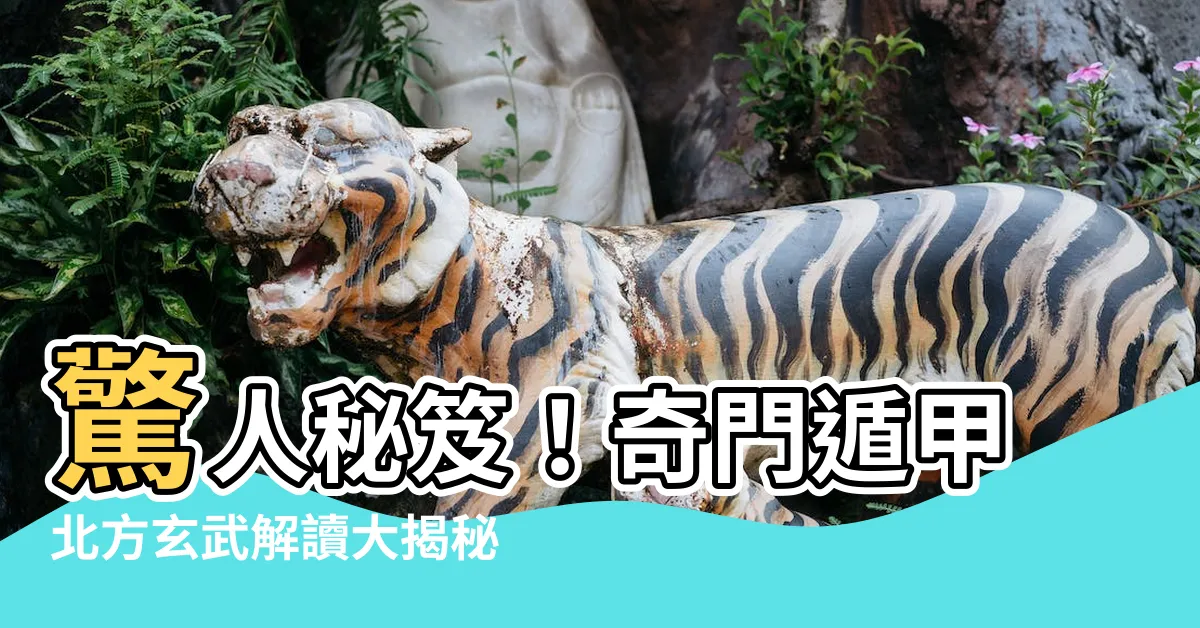 【鬥牛女虛危室壁】驚人秘笈！奇門遁甲北方玄武解讀大揭秘！