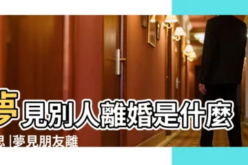 【未婚女子夢見朋友離婚】夢見別人離婚是什麼意思 |夢見朋友離婚了 |周公解夢夢見朋友離婚 |