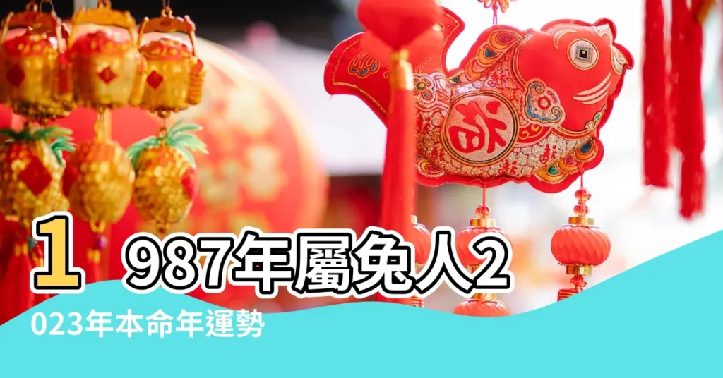 1987年屬兔人2023年本命年運勢及運程87年36歲 |87年36歲生肖 |87年屬兔人三大坎2024年屬兔終於轉運了 |【87年的19年運勢如何】