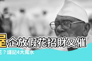【屋企放假花】屋企放假花招財又催桃花？謹記4大風水禁忌！