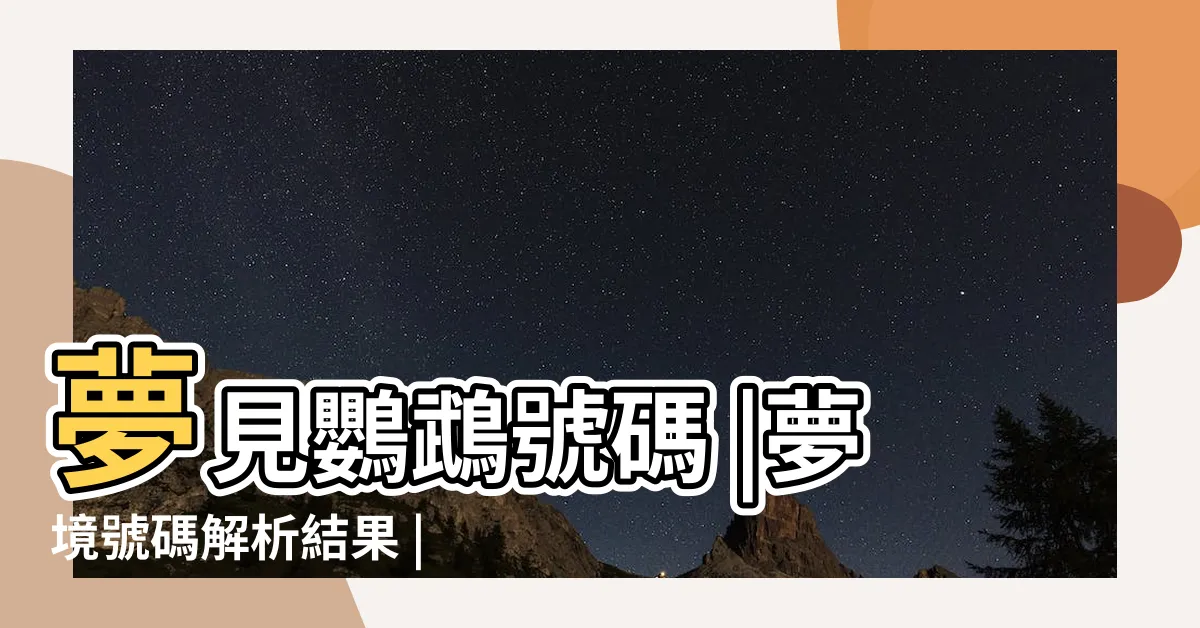 【夢見鸚鵡號碼】夢見鸚鵡號碼 |夢境號碼解析結果 |夢見鸚鵡 |
