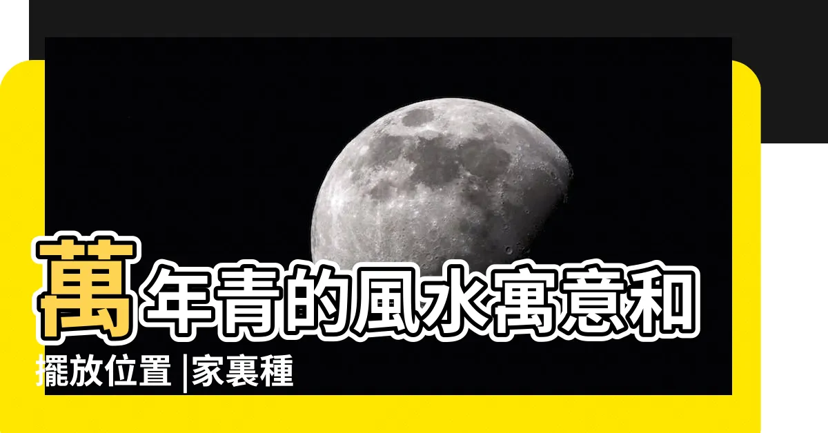 【萬年青風水】萬年青的風水寓意和擺放位置 |家裏種萬年青風水禁忌 |萬年青的風水作用禁忌 |