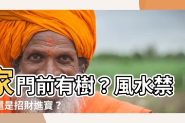【家門前有樹】家門前有樹？風水禁忌還是招財進寶？