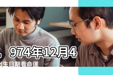 【1974年12月4日生屬虎的命運怎麼樣】1974年12月4日出生日期看命運 |屬虎女1974年12月4日00 |1974年12月4日出生時間看命運 |