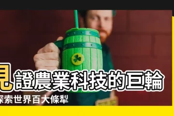 【條犁】見證農業科技的巨輪：探索世界百大條犁