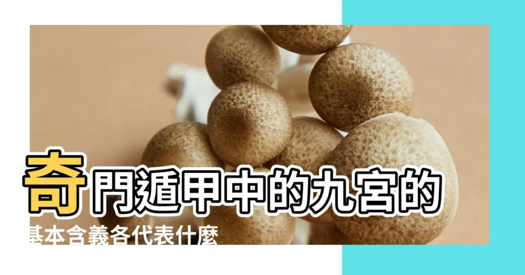 奇門遁甲中的九宮的基本含義各代表什麼 |九宮八卦 |奇門遁甲九宮八卦的意象有哪些 |【奇門遁甲 九宮的意義】