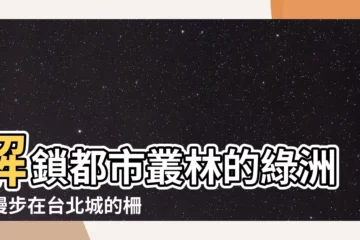 【柵子】解鎖都市叢林的綠洲：漫步在台北城的柵子巷道