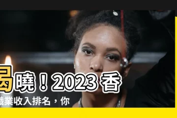 【香港職業收入排名2023】揭曉！2023 香港職業收入排名，你的薪水排哪裡？