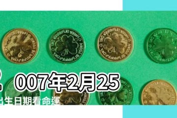【2007年2月25日生日】2007年2月25日出生日期看命運 |是什麼命 |2007年2月25日出生時間看命運 |