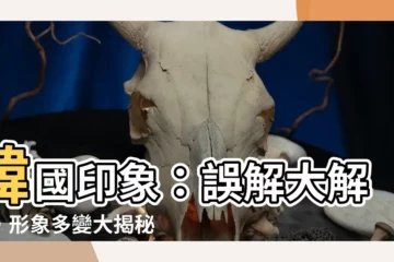 【韓國印象】韓國印象：誤解大解密，形象多變大揭秘