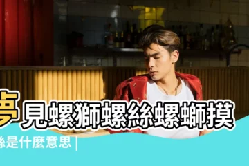 【夢見手機螺絲掉了】夢見螺獅螺絲螺螄摸螺絲是什麼意思 |夢見手機掉了 |夢見螺絲 |