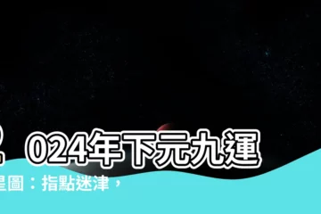 【下元九運飛星圖】2024年下元九運飛星圖：指點迷津，化解風水煞氣